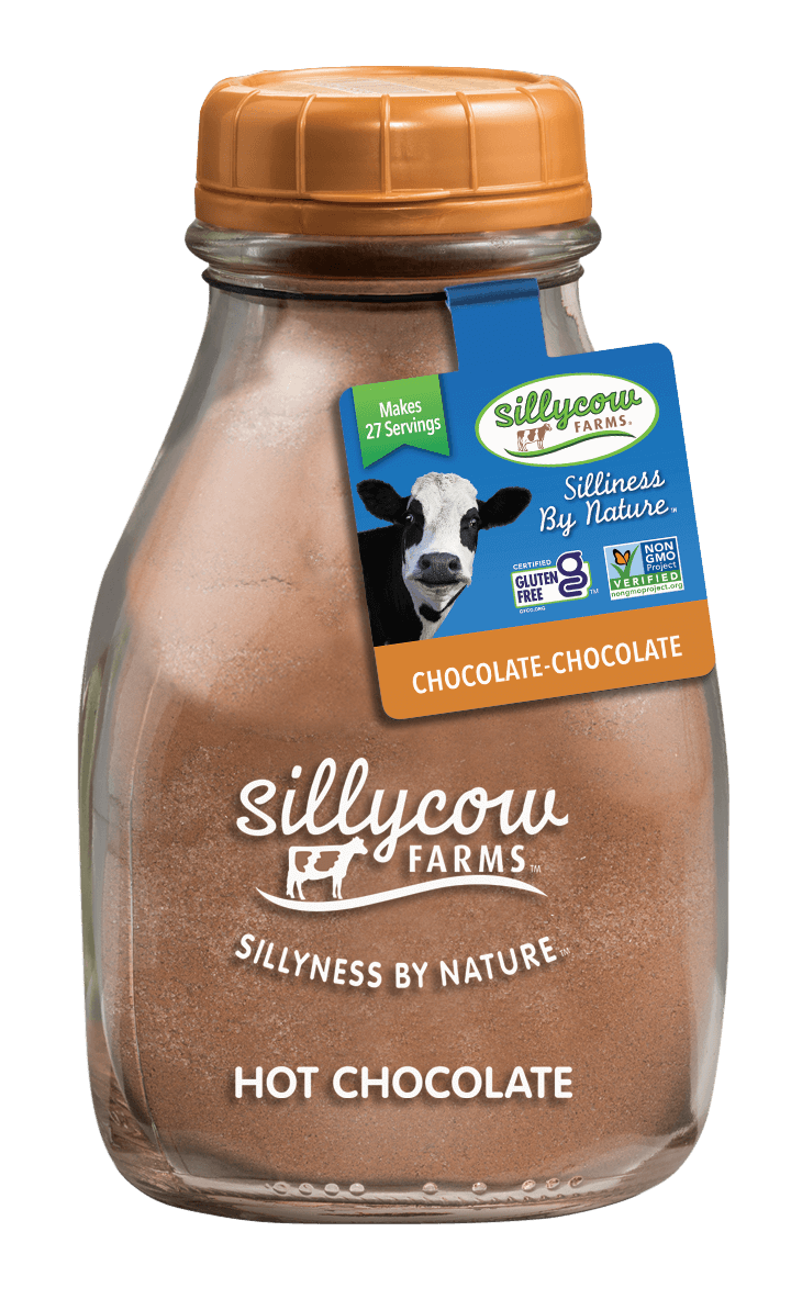 Sillycow Farms Chocolate-Chocolate hot chocolate bottle