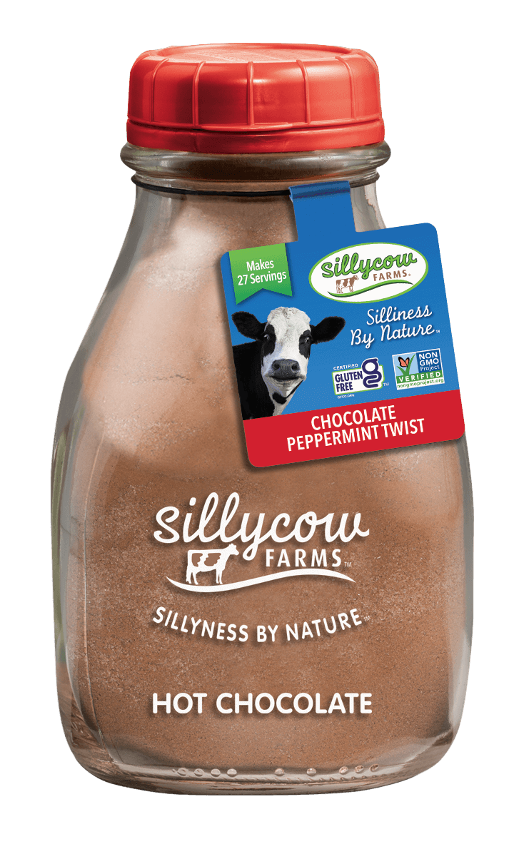 Chocolate Peppermint Twist hot chocolate, 16.9 oz bottle